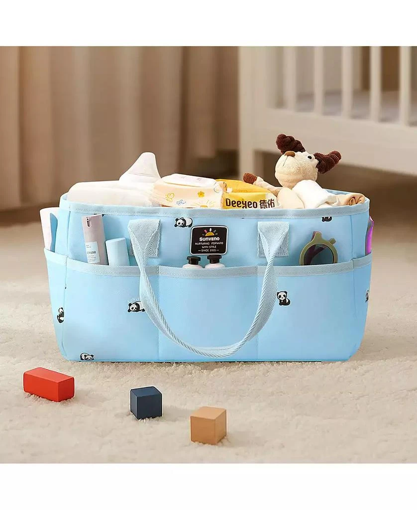 Sunveno Portable Diaper Caddy Organizer 7