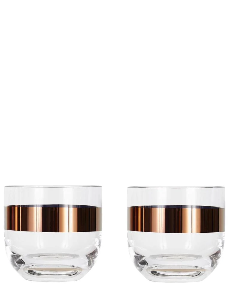 Tom Dixon Set Of 2 Tank Whiskey Glasses 1