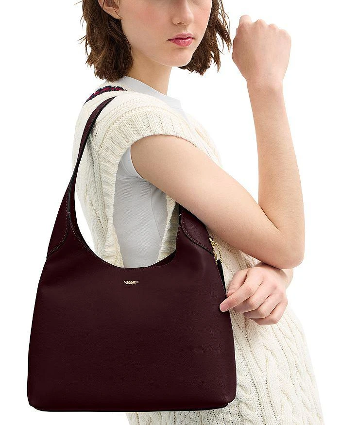 Coach Brooklyn 28 Leather Shoulder Bag 3