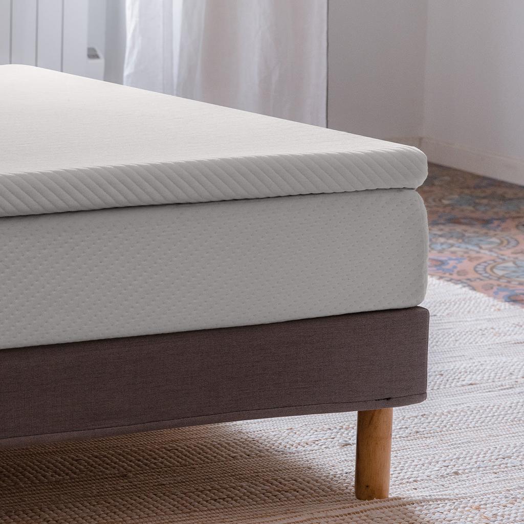 Hypnia Surmatelas Essentiel - Mousse Mémoire De Forme