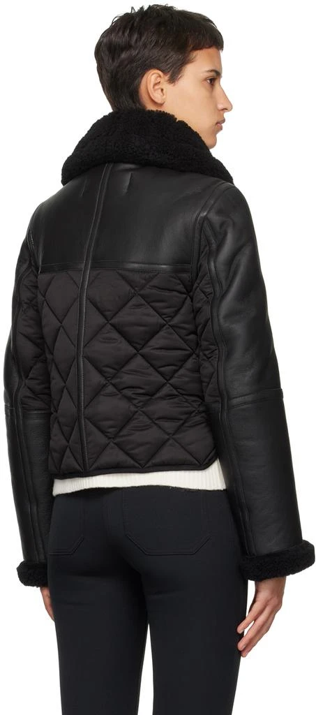 Mackage Black Tulip Shearling Jacket 3