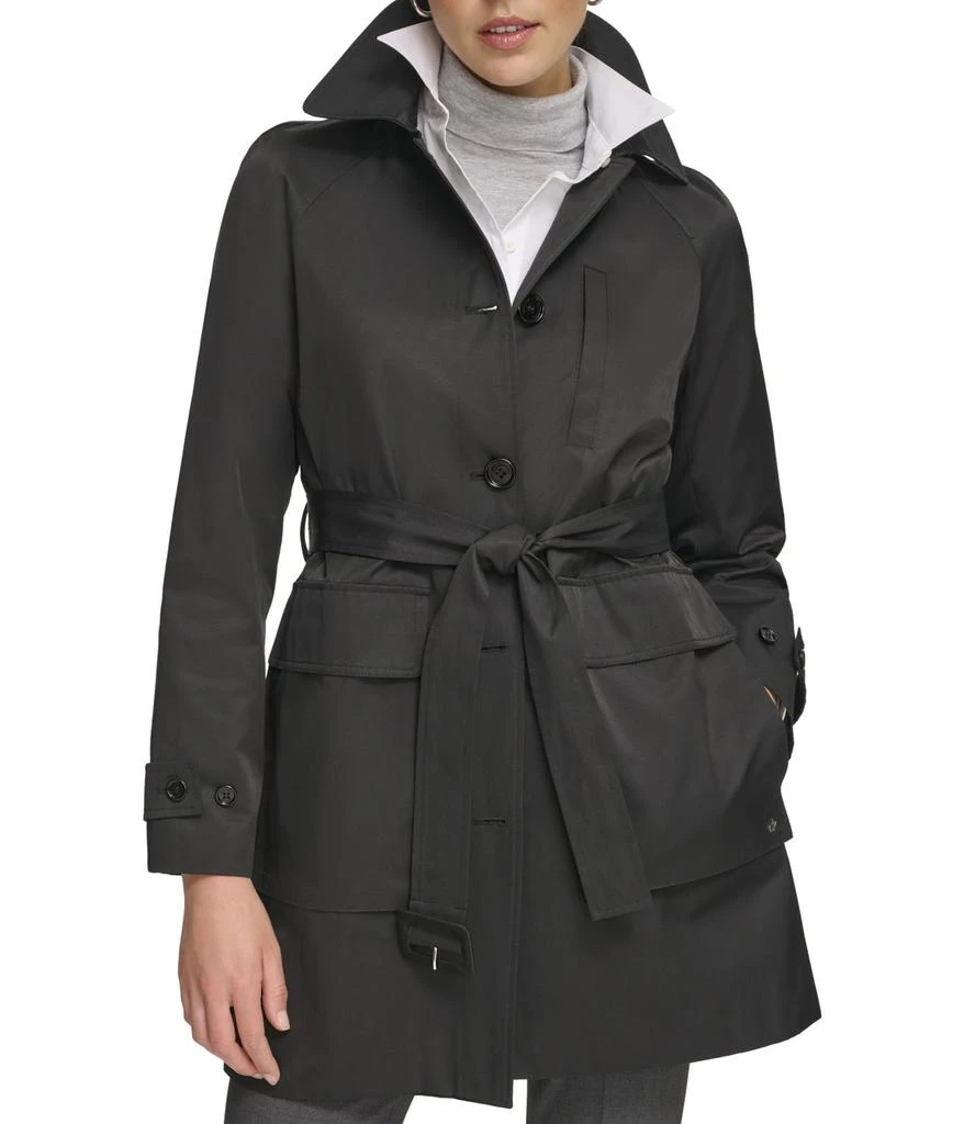 Calvin Klein Belted Rain Jacket 1