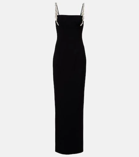 RACHEL GILBERT Franca embellished crpe corset gown - Dresses & Skirts -  Free Shipping - BeyondStyle