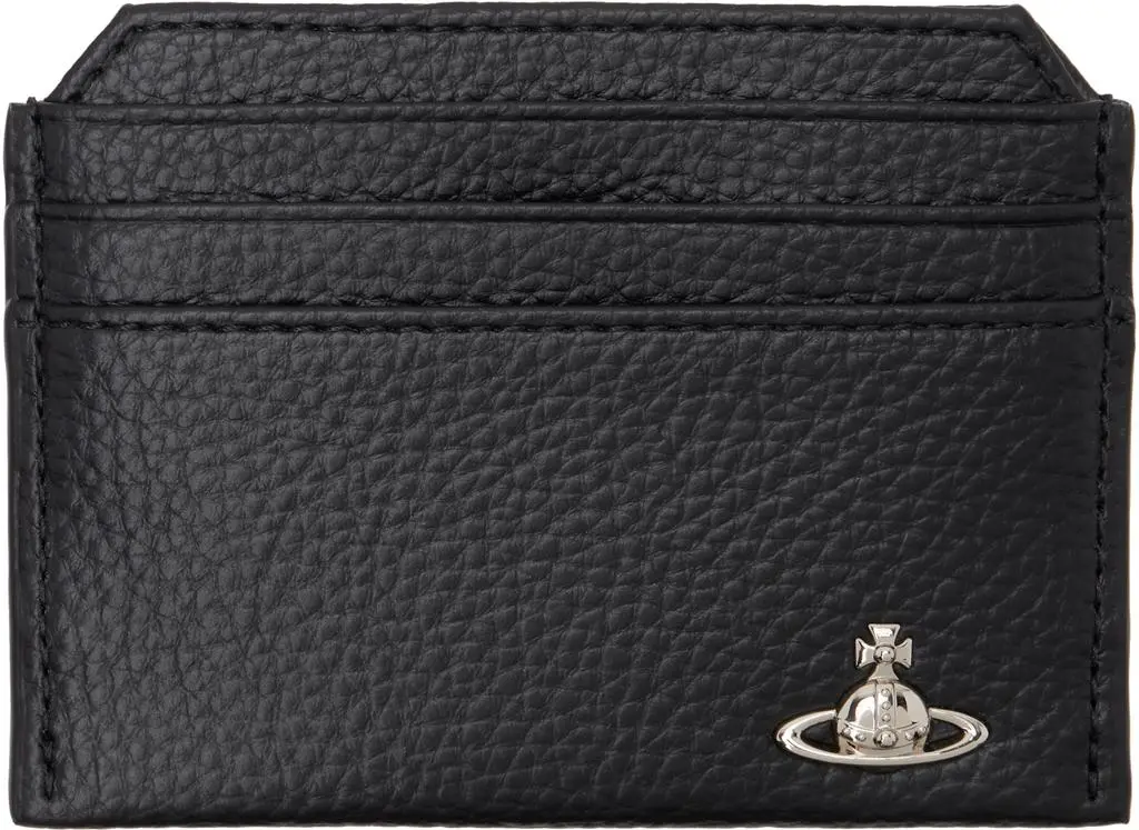 Vivienne Westwood Black Slim Card Holder