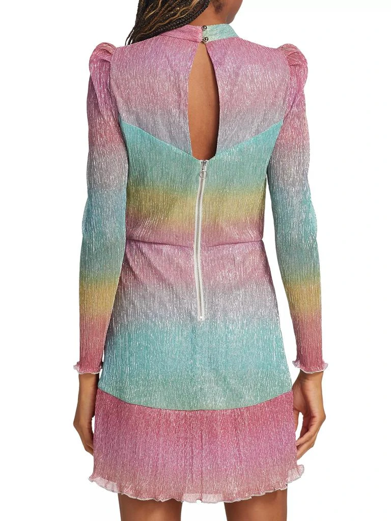 SAYLOR Saydee Metallic Gradient Minidress 5
