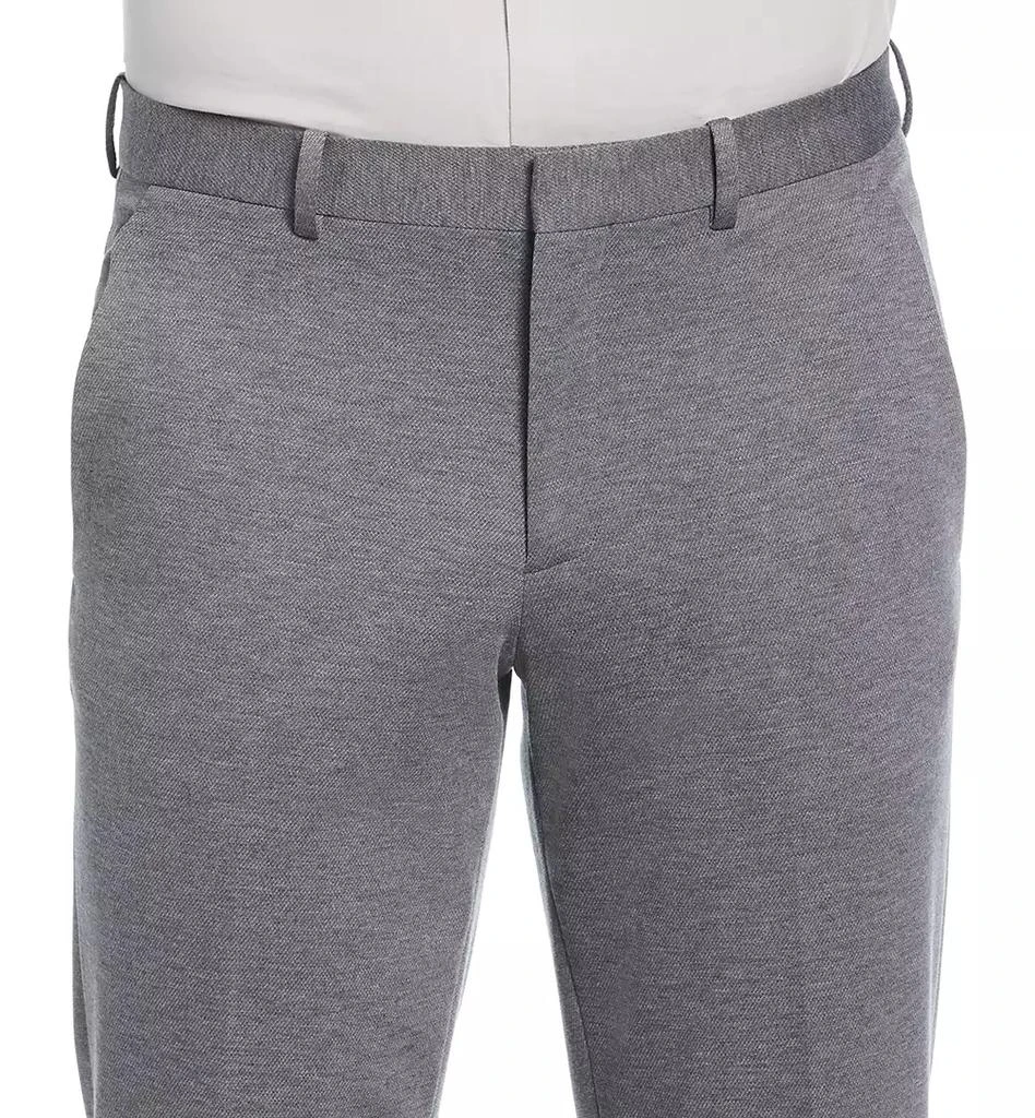 Perry Ellis Men's Tapered Fit Solid Knit Suit Pants 3