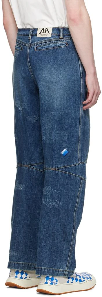 ADER error Blue Wide-Leg Jeans 3