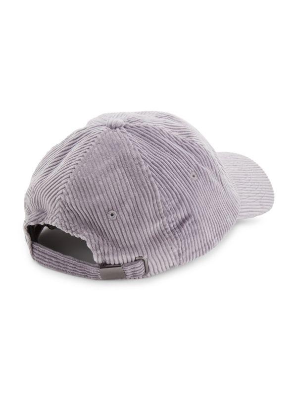 Calvin Klein Logo Corduroy Baseball Cap