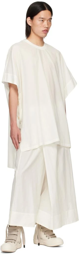 Julius Off-White Poncho T-Shirt 4