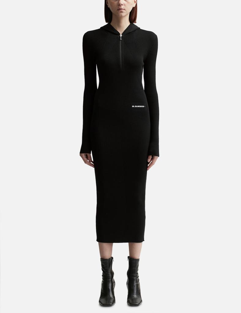 【関税&送料込】Jil Sander Purple Blend Sweater Dress Jil Sander Loop lace-detail Knit Dress | Purple | FARFETCH
