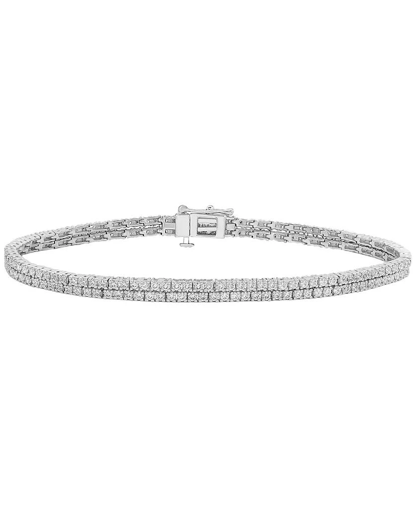 Macy
s White Diamond Bracelet (3-1/3 ct. t.w.) in 14k White Gold