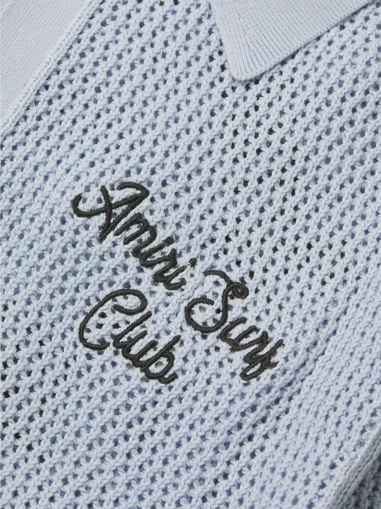 AMIRI Amiri Surf Club Crotchet Short-Sleeve Shirt 6
