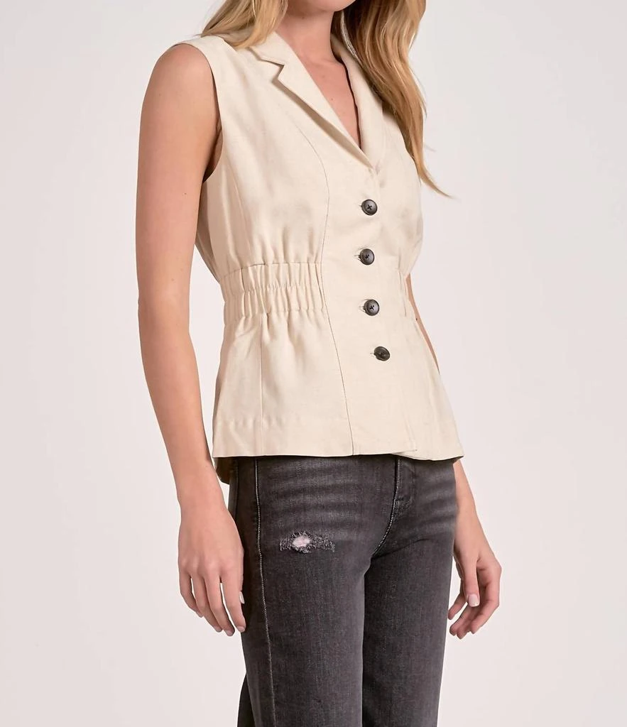 Elan Elan - Cinched Waist Vest 3