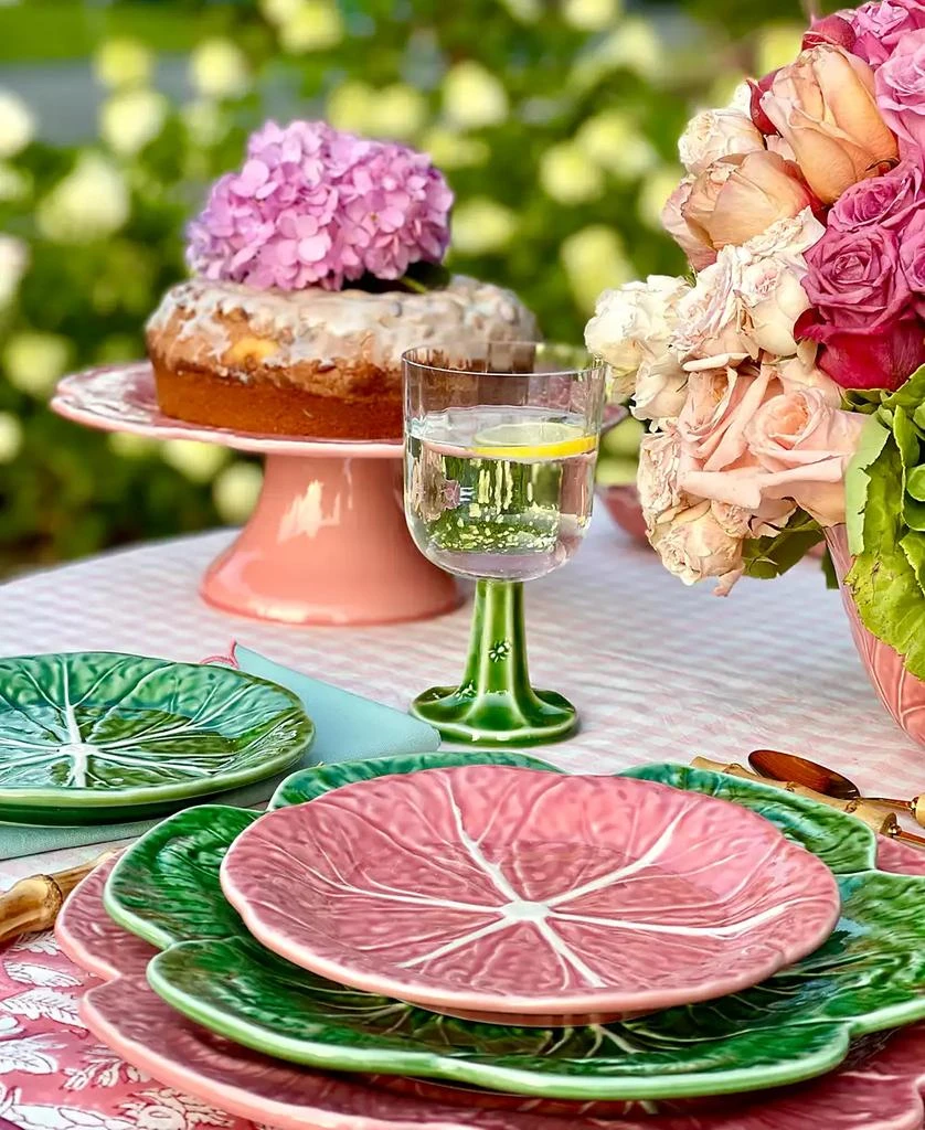 Bordallo Pinheiro Cabbage Cake Plate 5