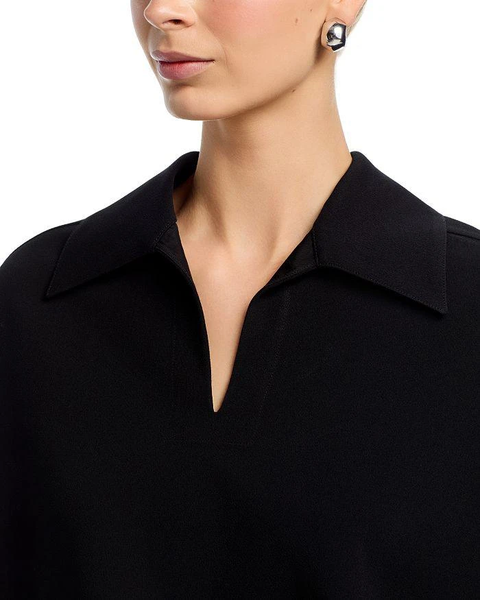 Jil Sander Short Sleeve Cropped Polo Top 4