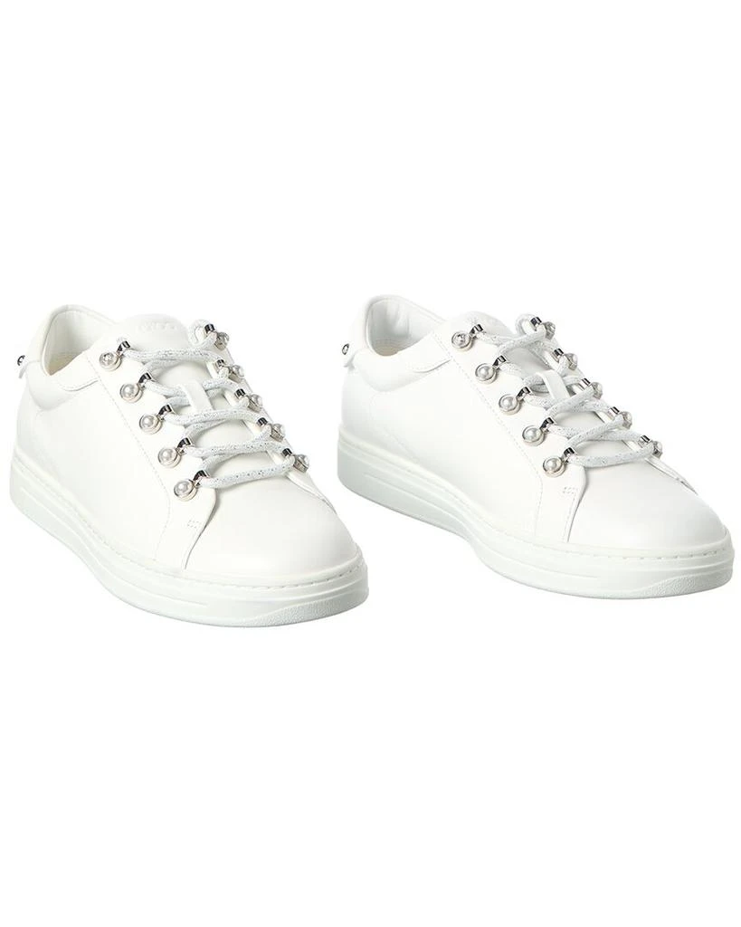 Shop Slip-On Star-Studded Leather Sneakers on Sale at  display picture 3