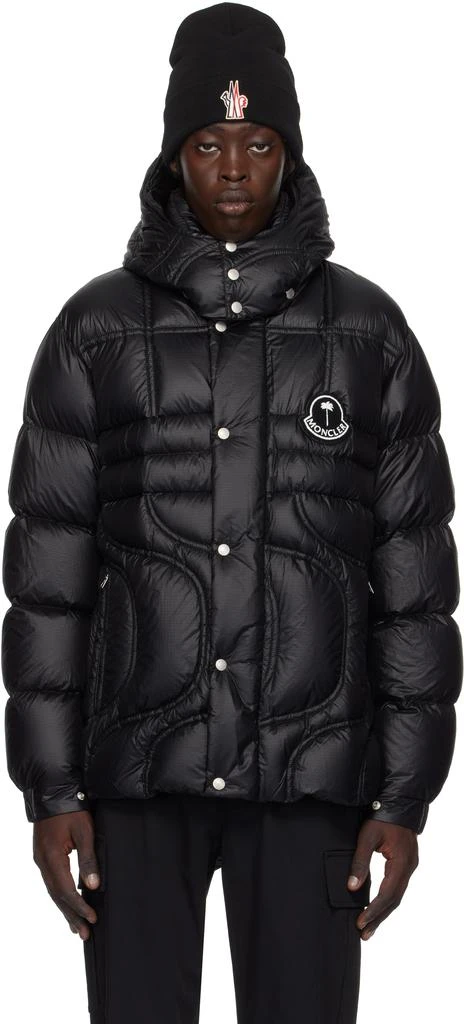 Moncler Moncler x Palm Angels Black Cherit Down Jacket 1
