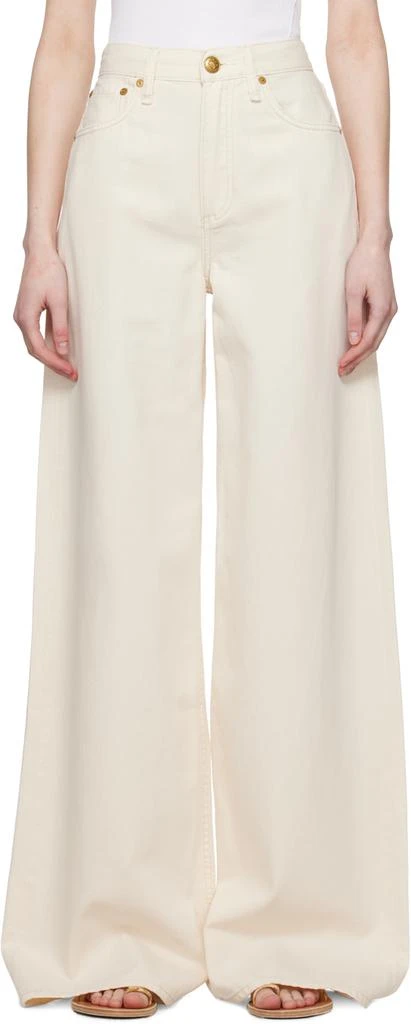 rag & bone White Sofie Jeans 1