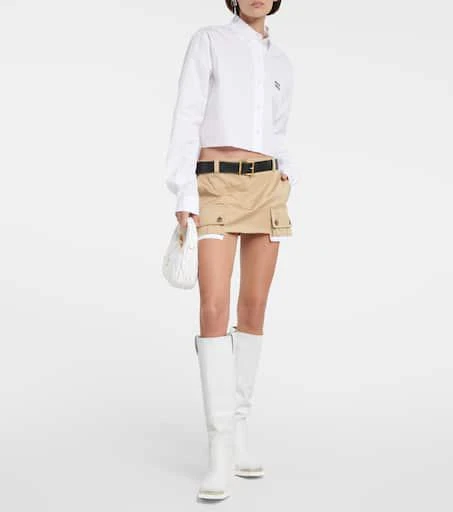 Miu Miu Knee-high leather boots 2