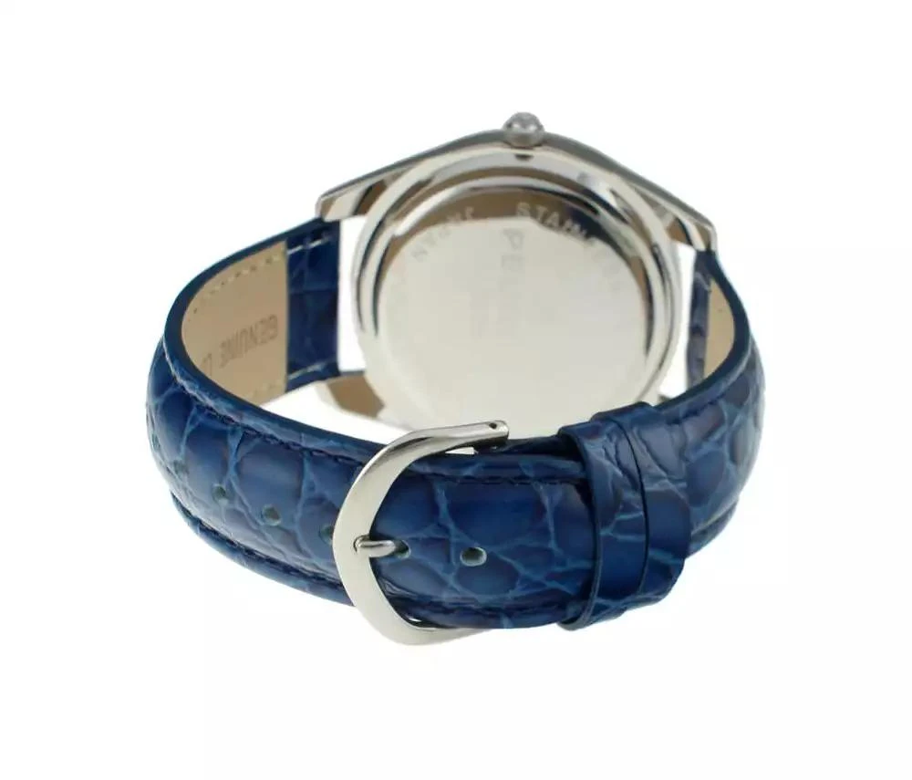 Peugeot Women's 40mm Blue Boyfriend Watch with Baguette Crystals 2