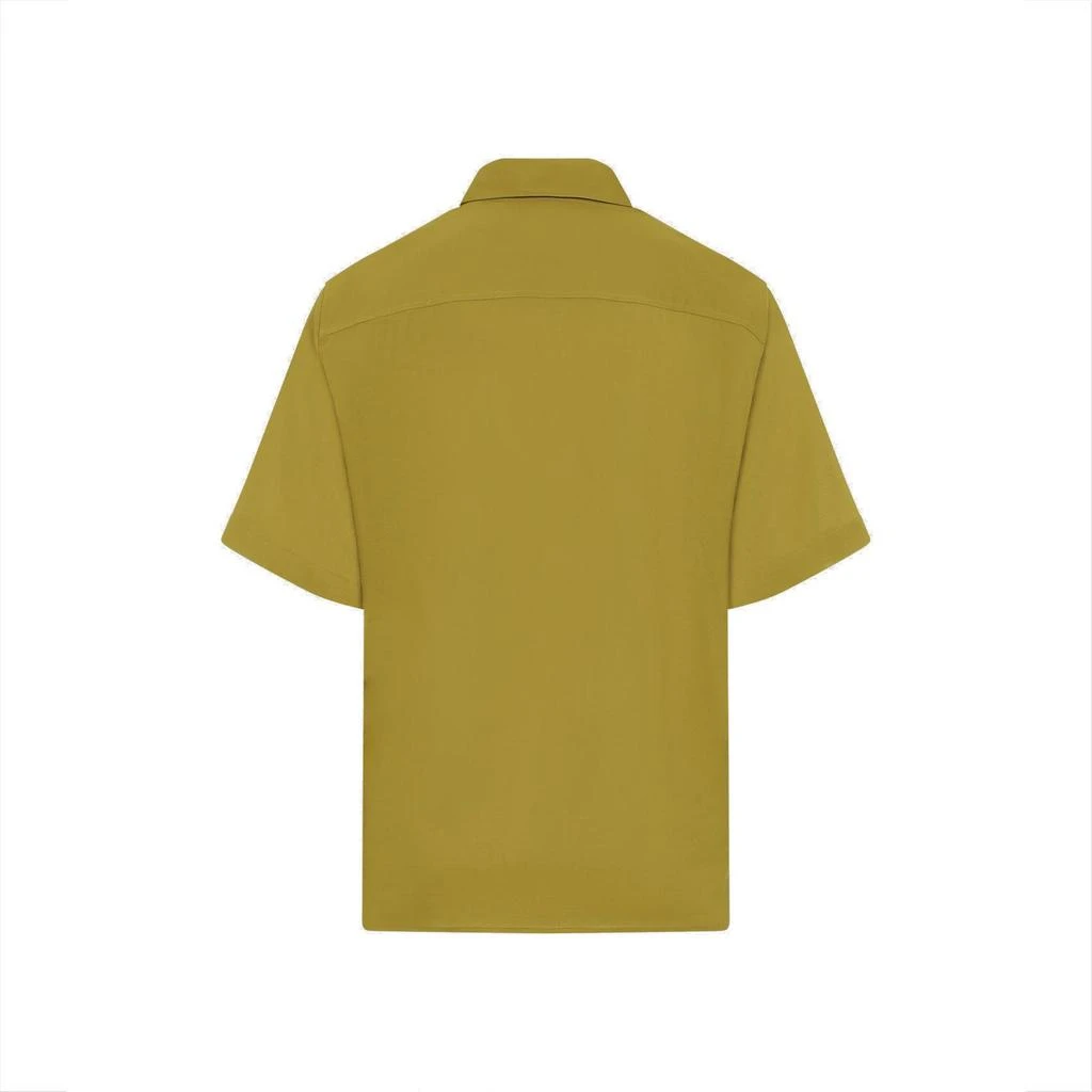 AMI AMI Paris Short Sleeved Straight Hem Shirt 2
