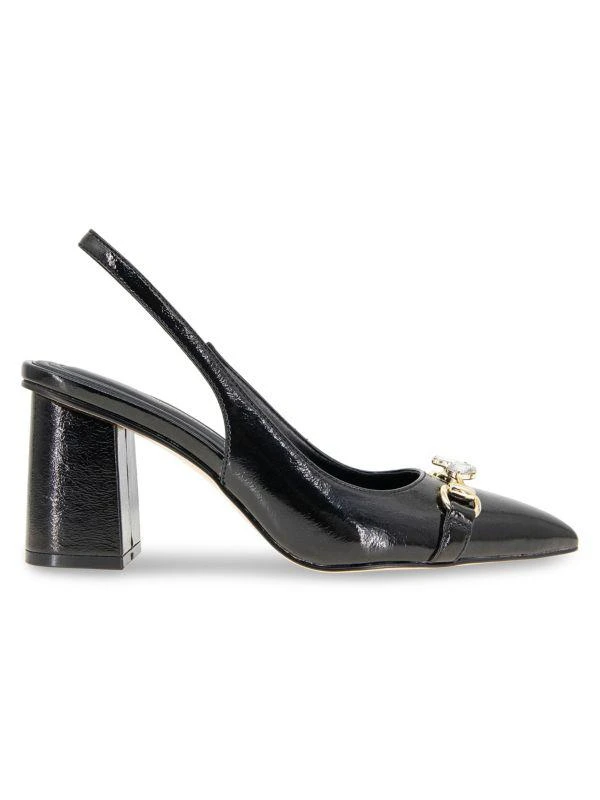 BCBG Gardin Embellished Slingback Bit Pumps 1