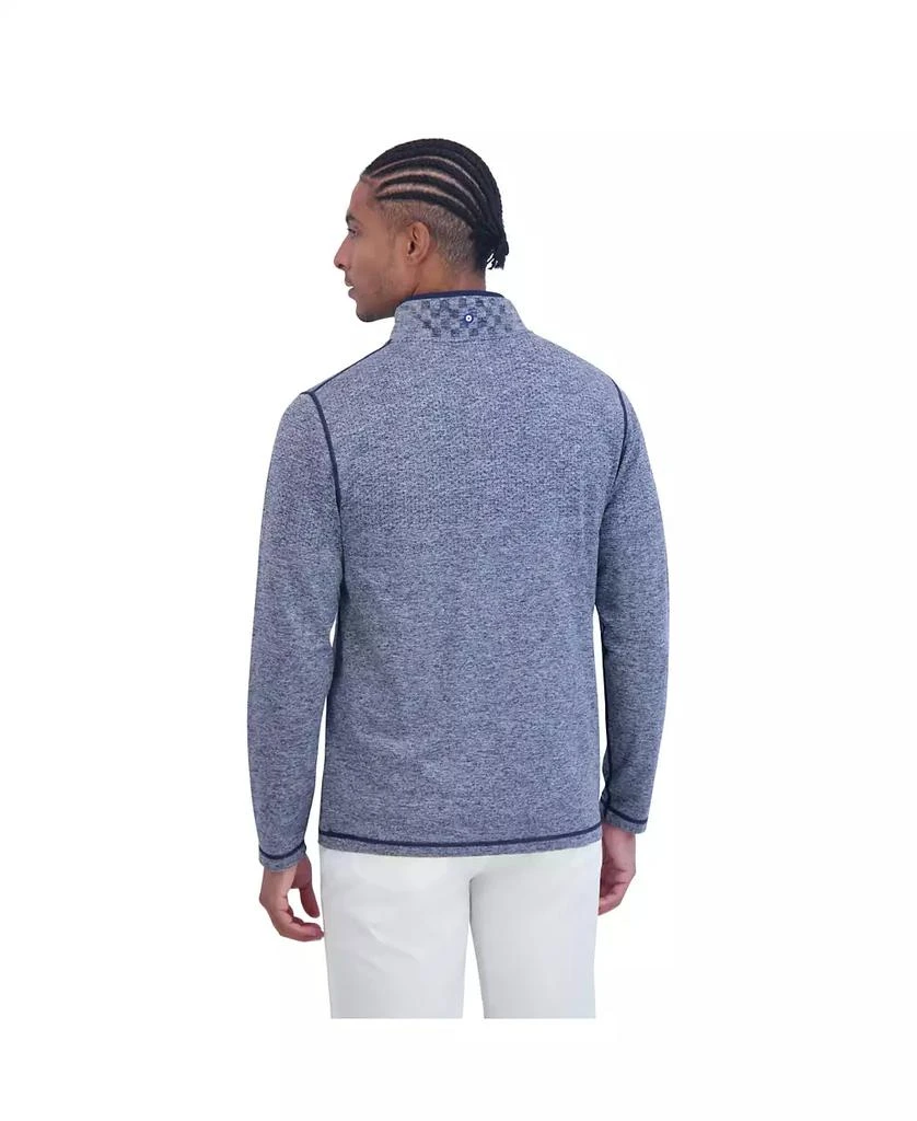 Ben Sherman Men's Seamless Knit Quarter Zip Sweatshirt 5