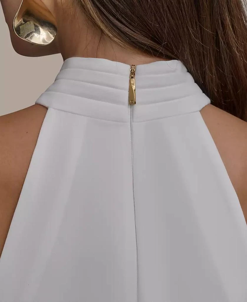 Donna Karan Women's Button-Front Halter Vest 6