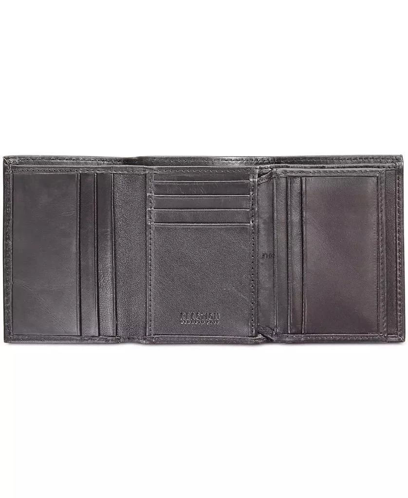 Kenneth Cole Men's Nappa Leather Extra-Capacity Tri-Fold Wallet 2