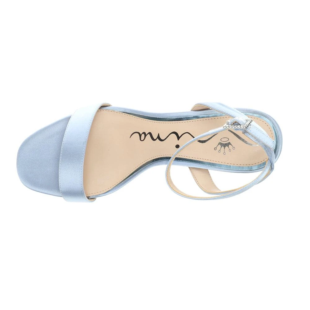Nina Bergen Block Heel Ankle Strap Platform Sandals 4