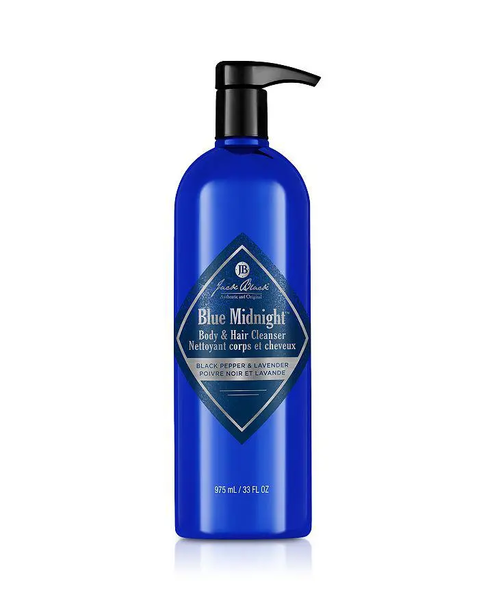 Jack Black Blue Midnight™ Body & Hair Cleanser with Black Pepper & Lavender