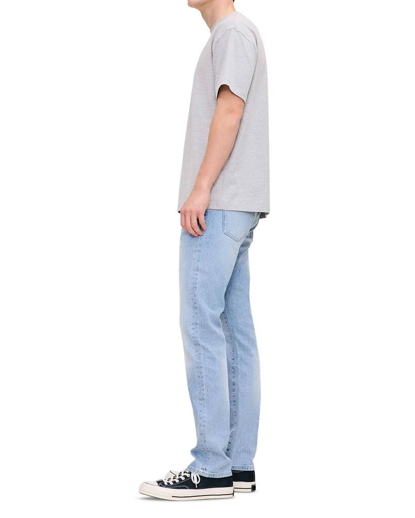 DL1961 Russell Slim Straight Fit Jeans in Light Fjord Blue 4