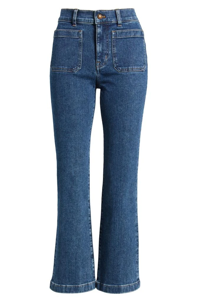 Madewell Kick Out Patch Pocket Crop Jeans 5