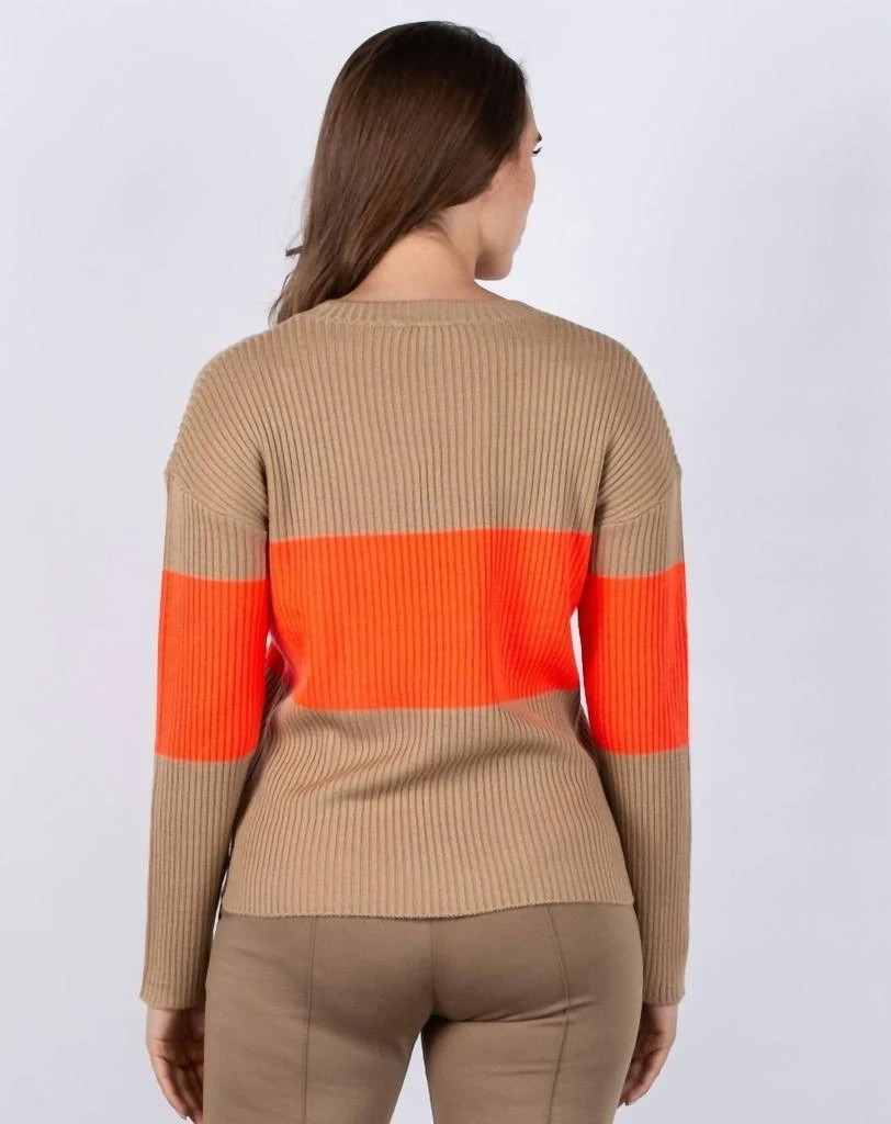VILAGALLO Vilagallo - Pullover Color Block Sweater 3