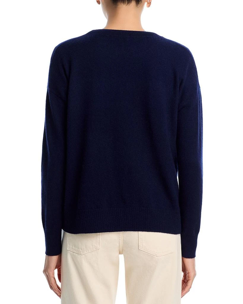 AQUA AQUA Flag Cashmere Crewneck Sweater - Exclusive 3