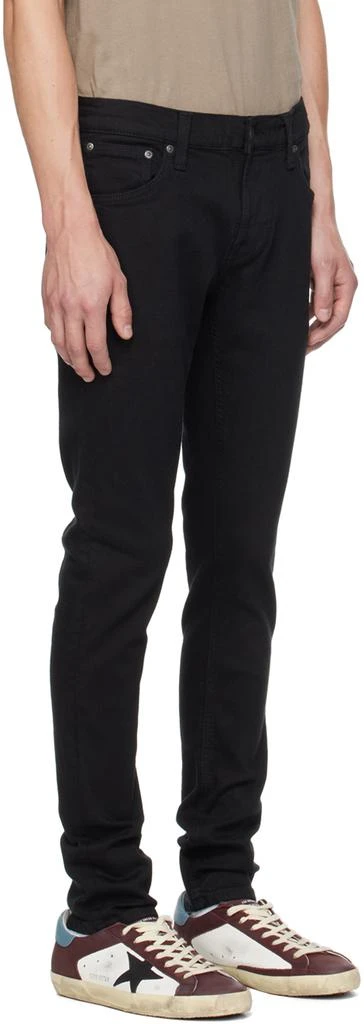 Nudie Jeans Black Tight Terry Jeans 2