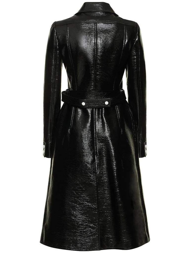 Courrèges Vinyl Trench Coat 4