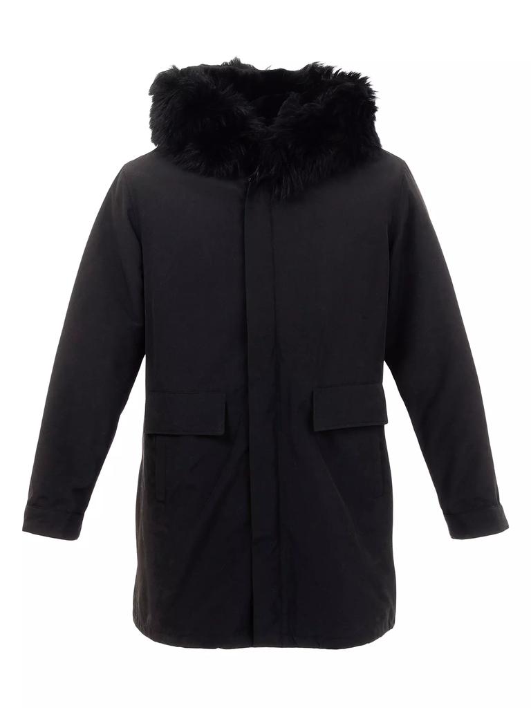 Gorski Parka With Shearling Lamb Hood Trim