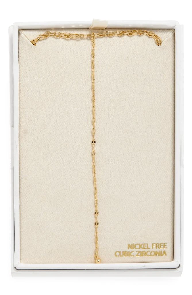 Nordstrom Shimmer Chain Y-Necklace