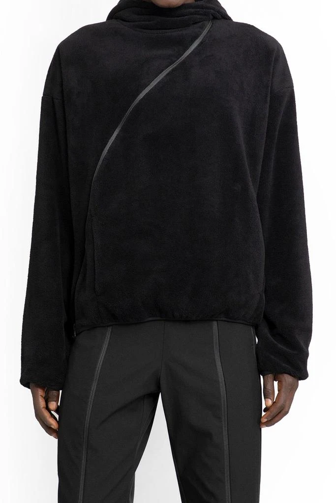 Post Archive Faction Post Archive Faction Off-Centre Zip Long Sleeved Hoodie 1