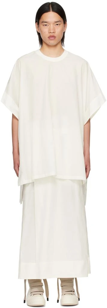 Julius Off-White Poncho T-Shirt 1