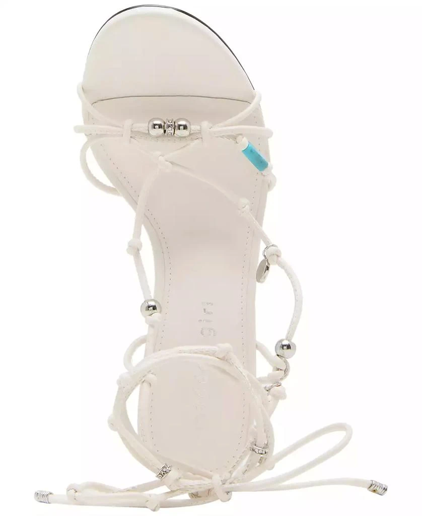 Madden Girl Vienna Strappy Lace-Up Stiletto Dress Sandals 4
