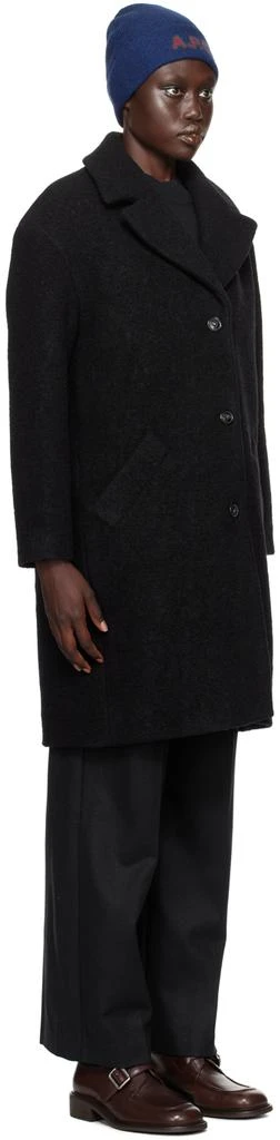 A.P.C. Black Ninon Coat 2