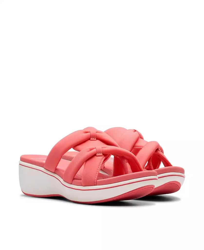 Clarks Cloudsteppers Breeze Rae Cam Slip-On Flat Sandals 5