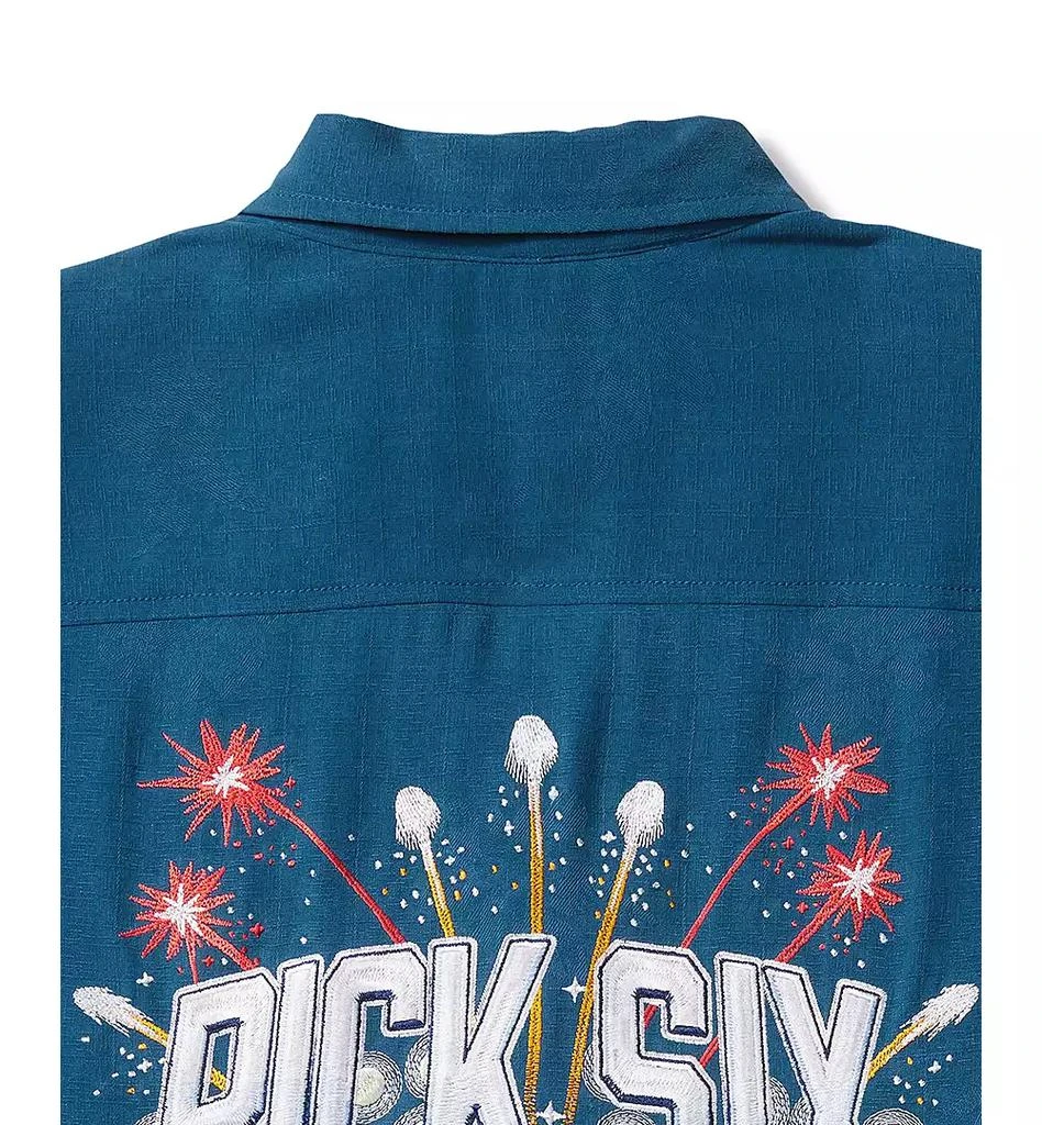 Tommy Bahama Men's Pick Six Graphic Silk Shirt 4