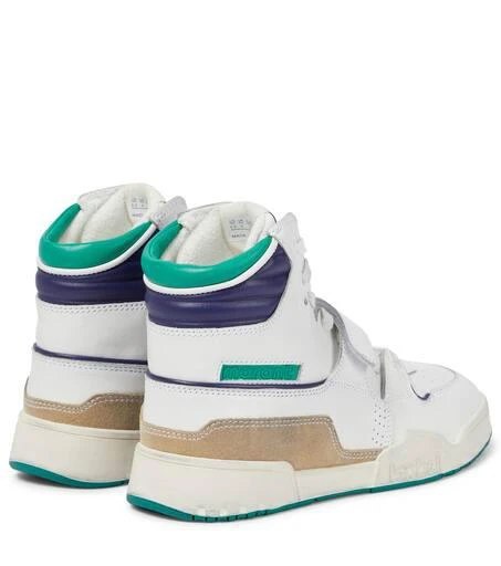 Isabel Marant Alsee leather high-top sneakers 3