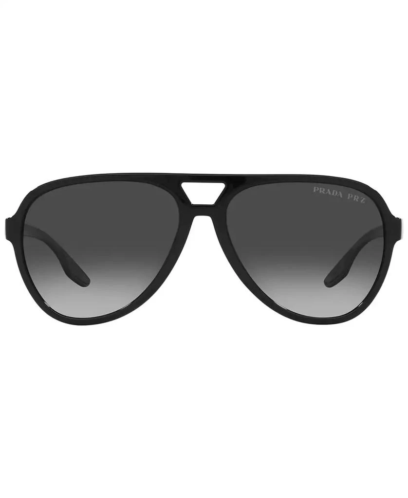 Prada Men's Polarized Sunglasses,  59 3