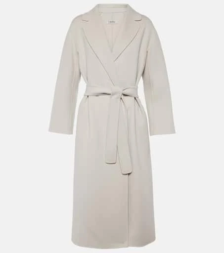 Max Mara Esturia wool wrap coat 1