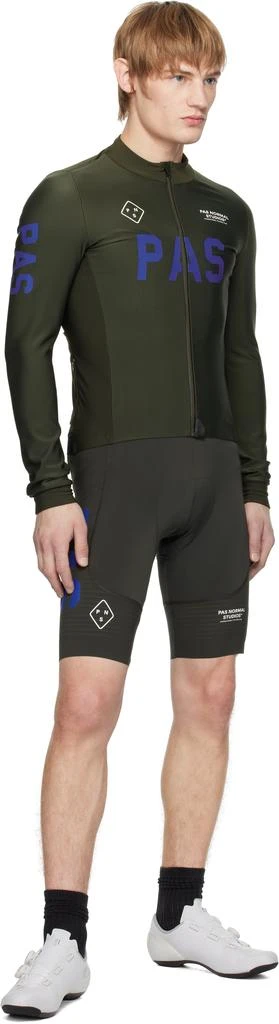 Pas Normal Studios Khaki 
PAS
 Mechanism Thermal Long Sleeve Cycling Top 4