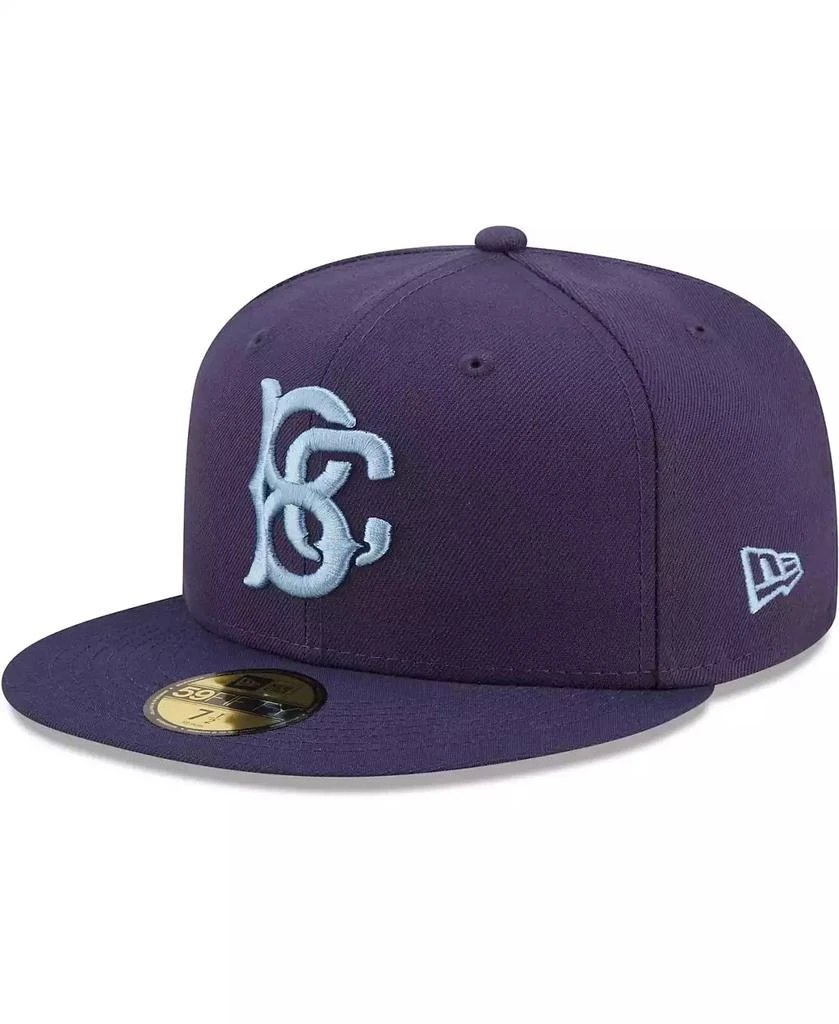 New Era Men's Navy Brooklyn Cyclones Authentic Collection 59FIFTY Fitted Hat 1
